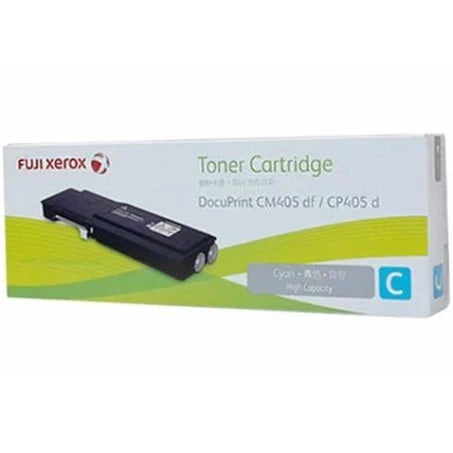 Fuji Xerox DocuPrint CM405df Cyan Toner Cartridge CT202034 - The Printer Clinic
